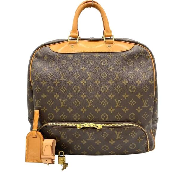 Louis Vuitton Monogram Evasion MM Travel bag W/Lock/Keys/LuggageTags/Dust bag - Picture 1 of 16